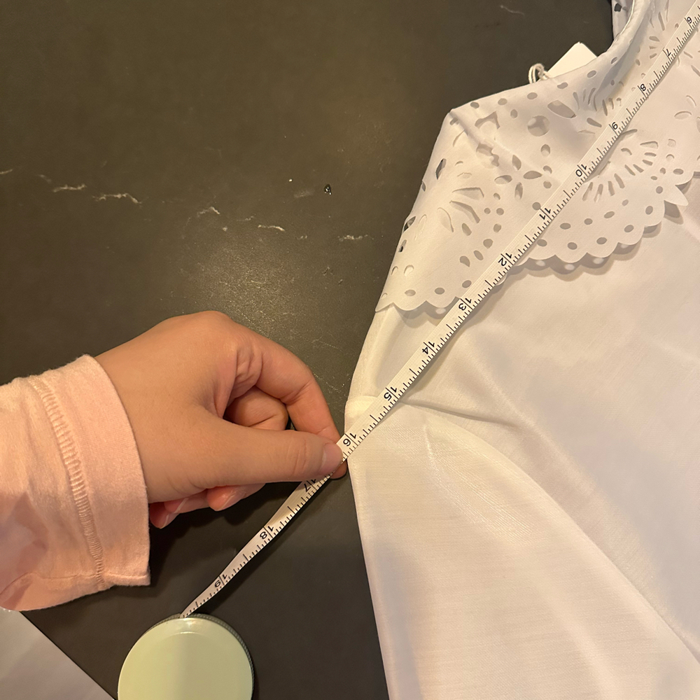 & Other Stories White Eyelet Blouse - Picture 5 of 7